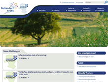 Tablet Screenshot of pettendorf.de